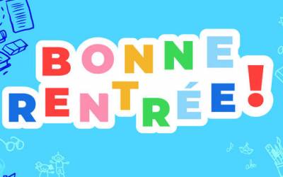 BONNE RENTREE