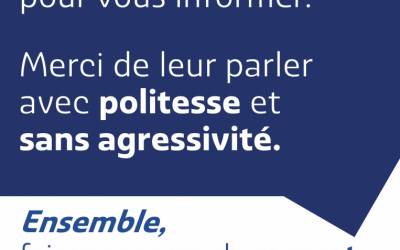 Comportement envers le personnel SIVOS Comportement envers le personnel SIVOS