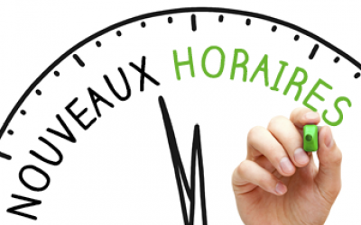 LE SIVOS ADAPTE SES HORAIRES LE SIVOS ADAPTE SES HORAIRES